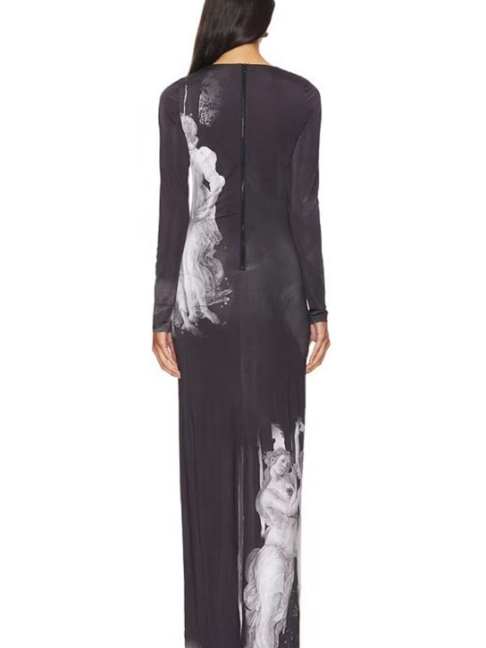 Alice + Olivia Delora Maxi Dress 4 in Renaissance Fresco - Picture 8 of 16